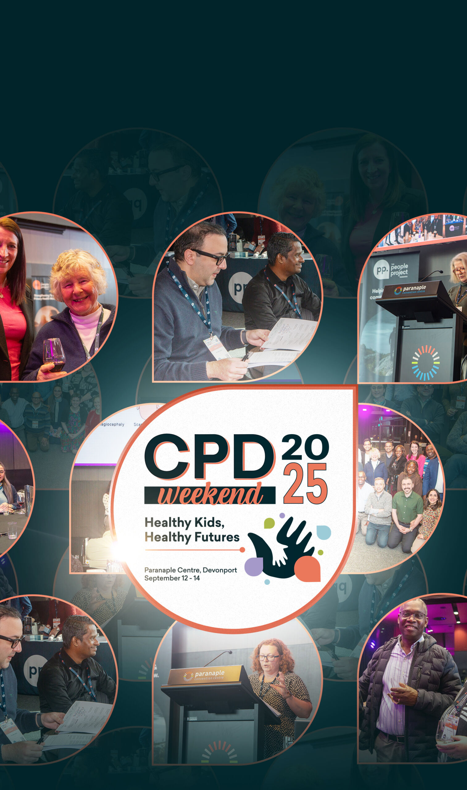 Healthcare professionals attending The People Project's CPD Weekend 2025 in Tasmania at the Paranaple Centre Devonport