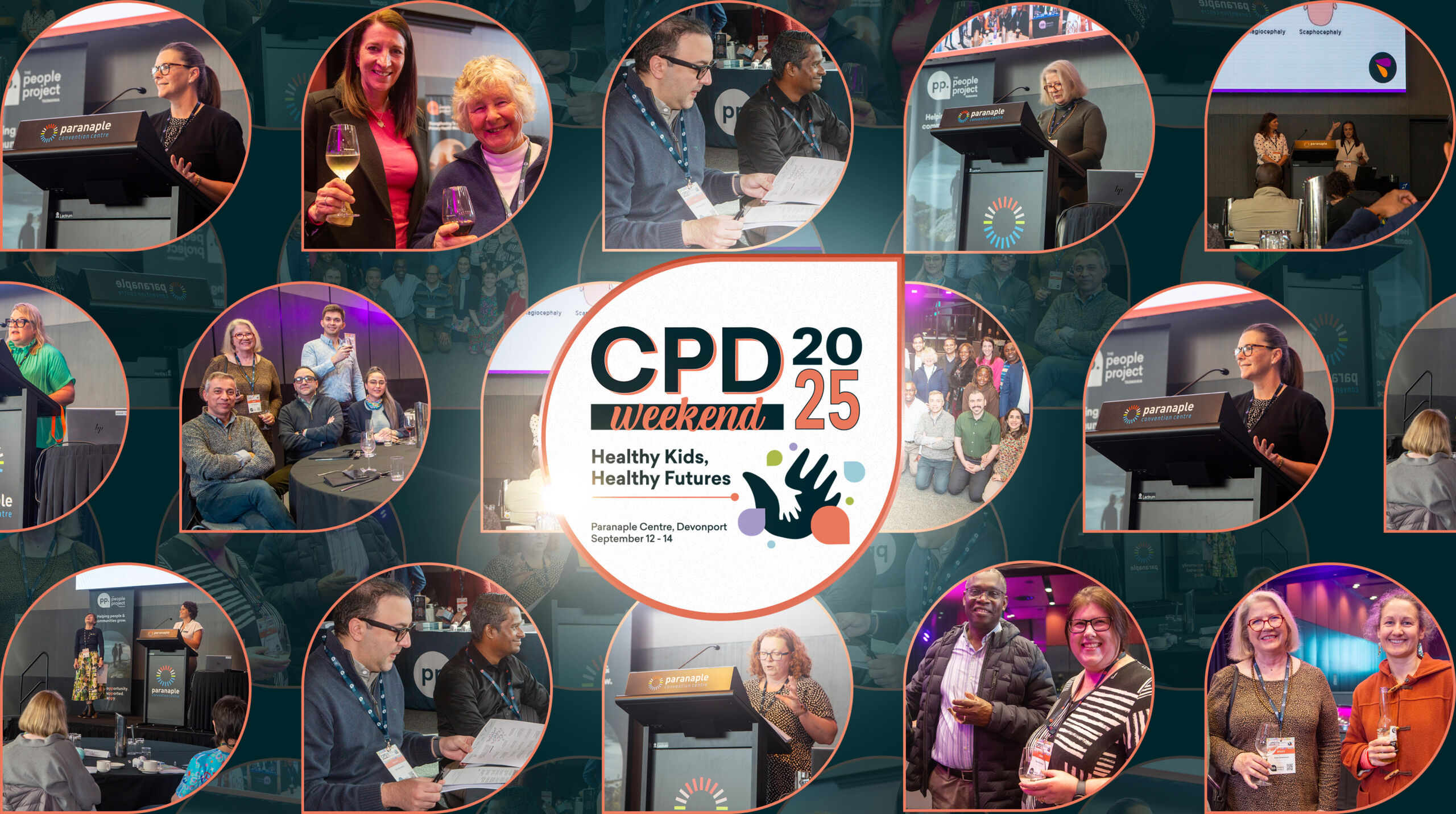 Healthcare professionals attending The People Project's CPD Weekend 2025 in Tasmania at the Paranaple Centre Devonport
