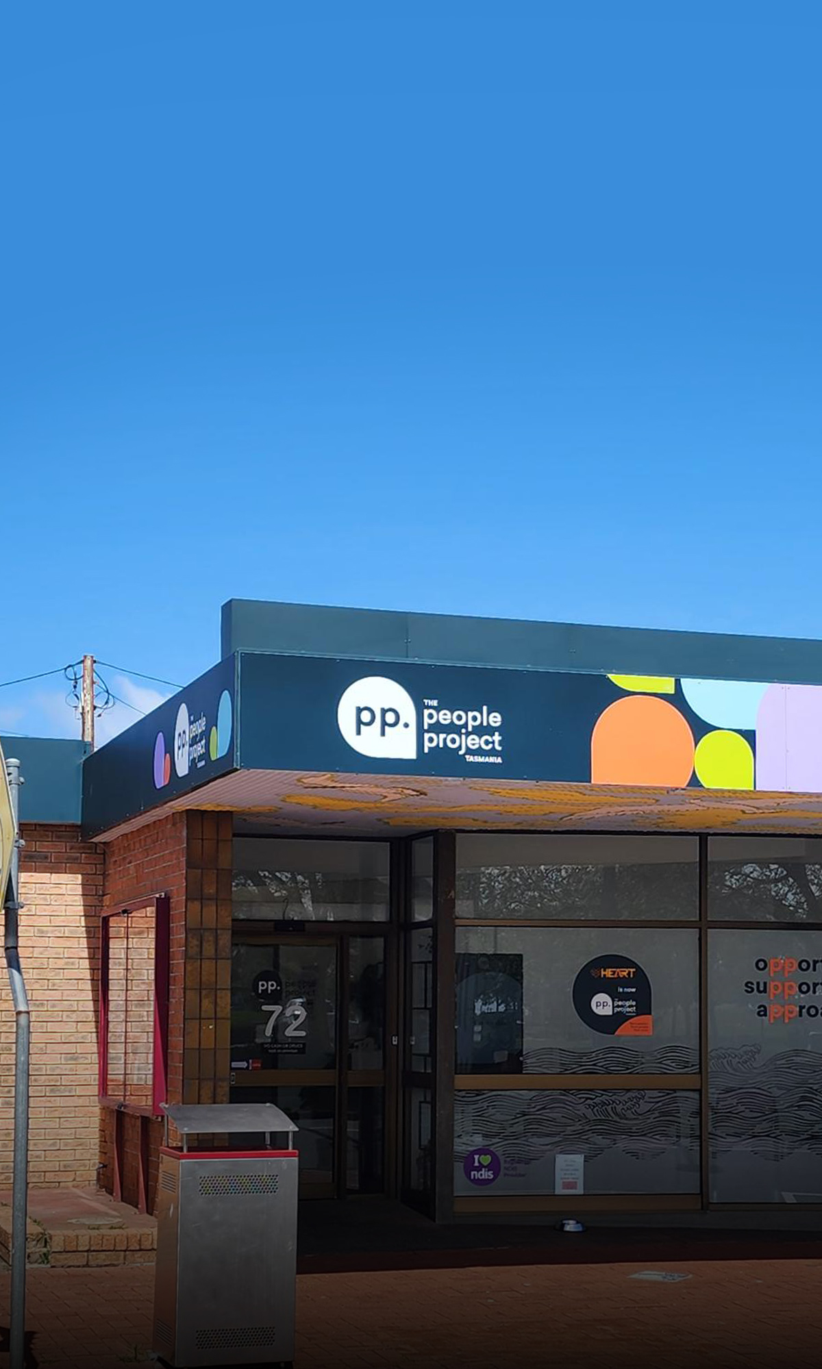 The People Project Tasmania George Town office, providing health, disability, aged care, and community support services