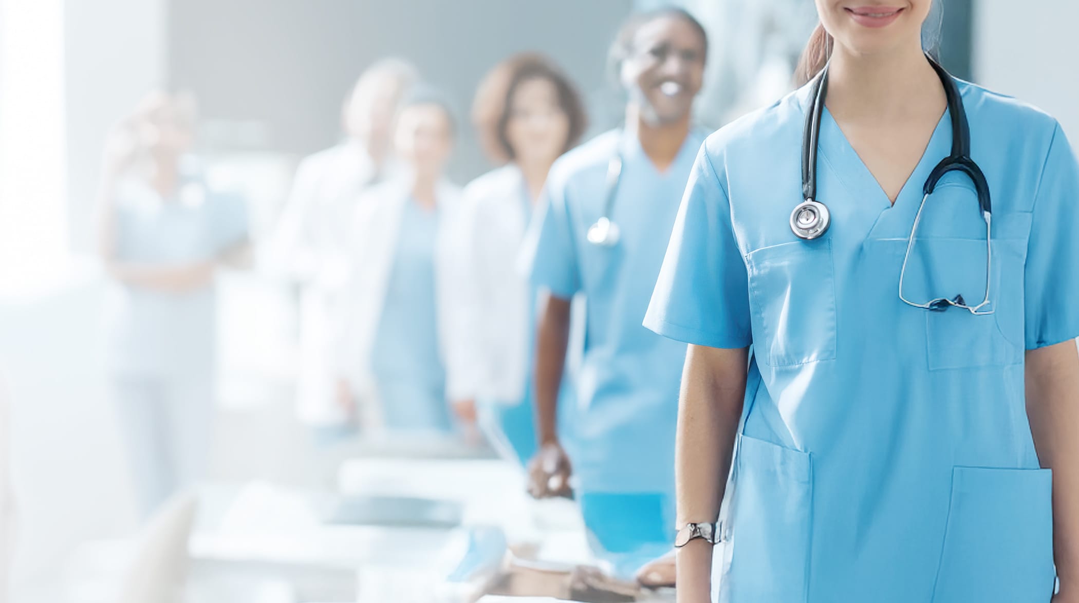 Doctors, allied health professionals, and nurses representing locum and healthcare job opportunities through The People Project Tasmania