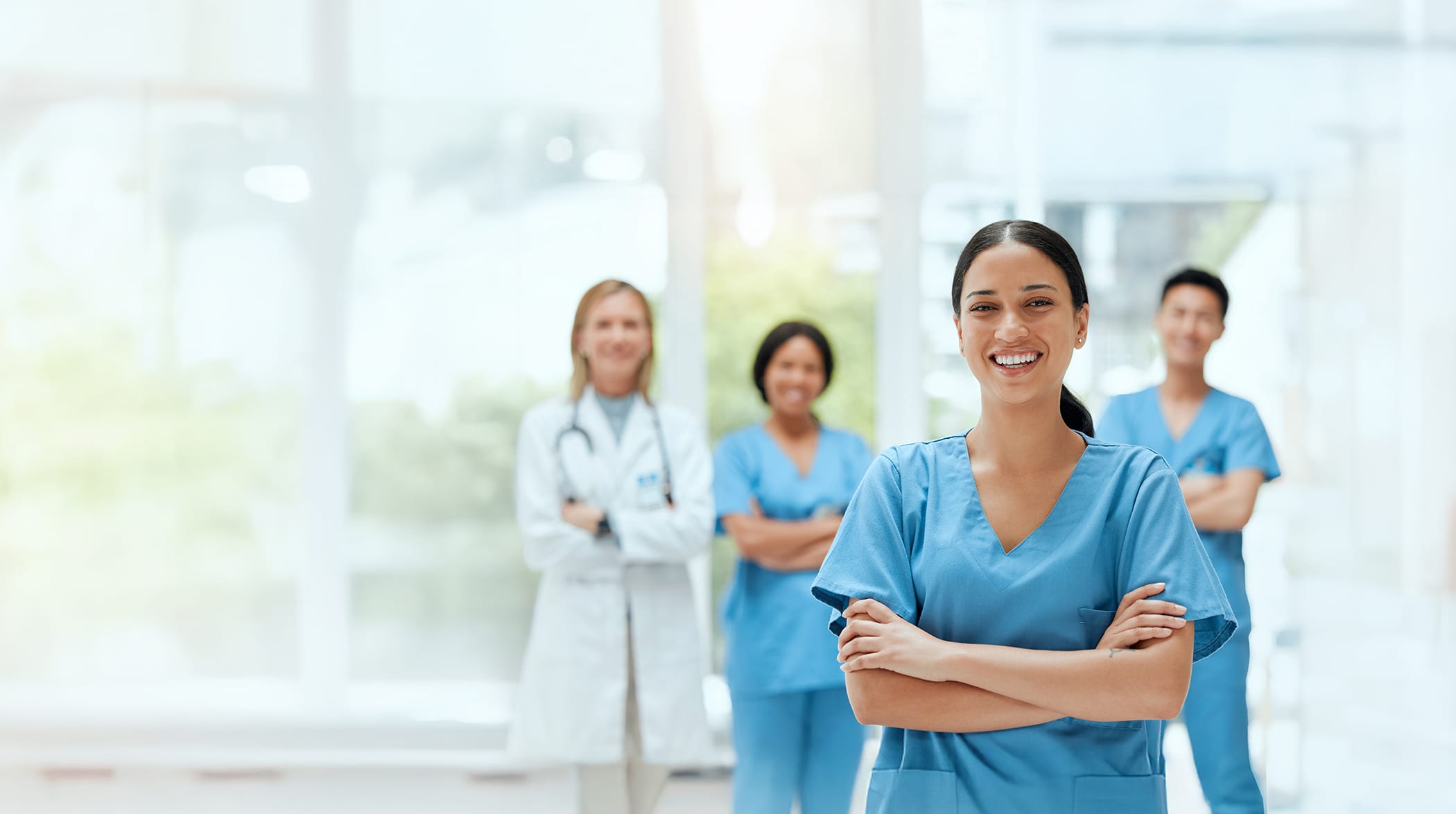 Nursing and allied health professionals providing care and support to patients via The People Project in Tasmania