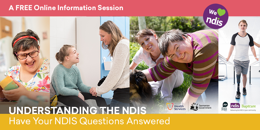 The People Project NDIS Information session banner.