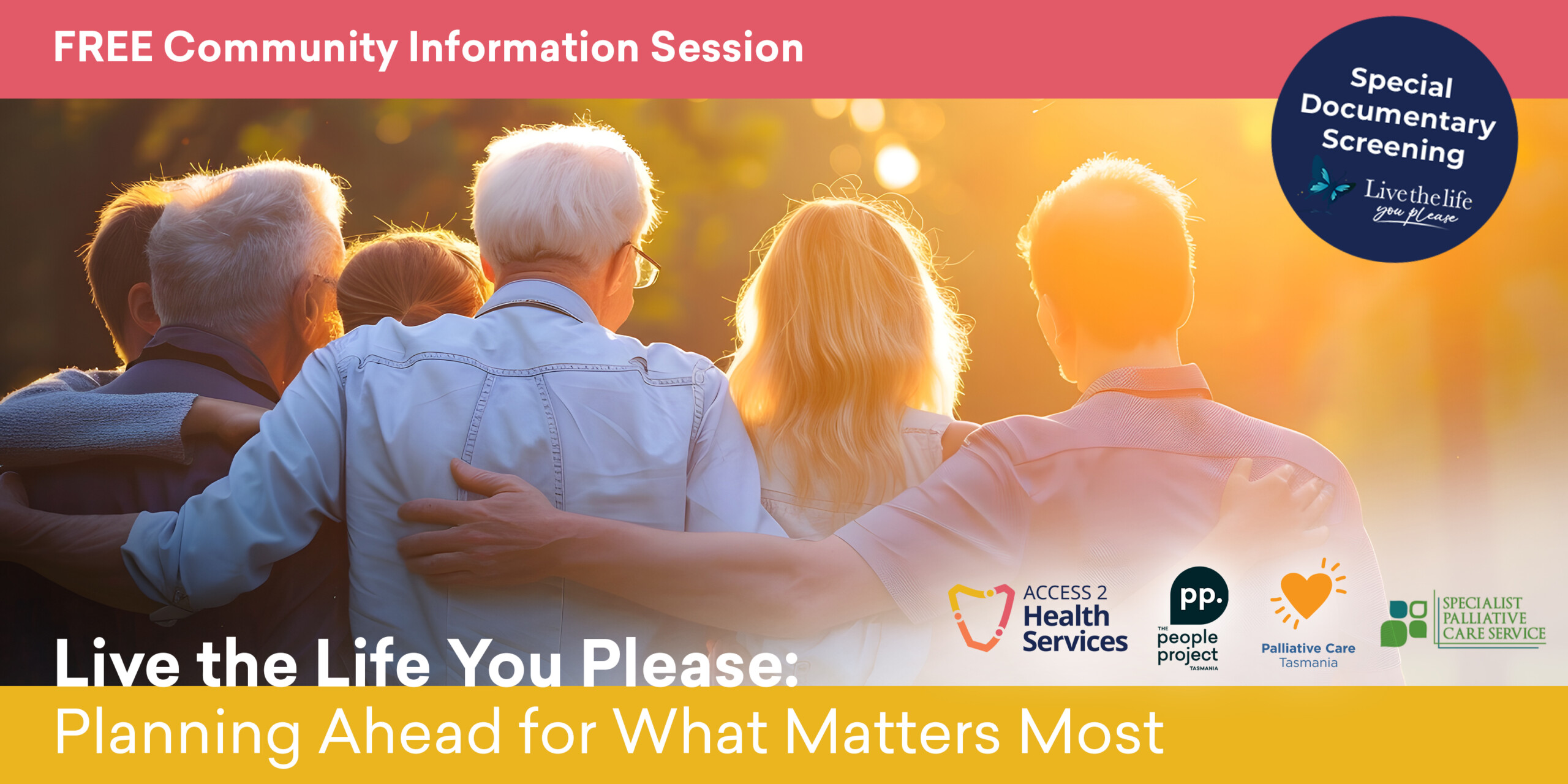 Image of Live The Life You Please: Planning Ahead Event by the People Porject